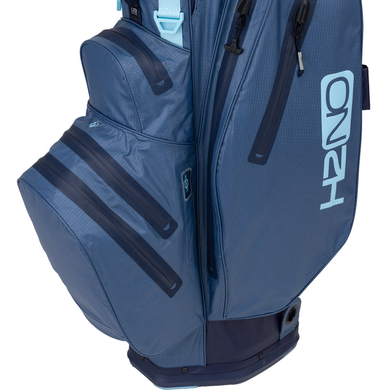 Sun Mountain H2NO Lite Waterproof Cart Bag - Navy/Dusk/Breeze