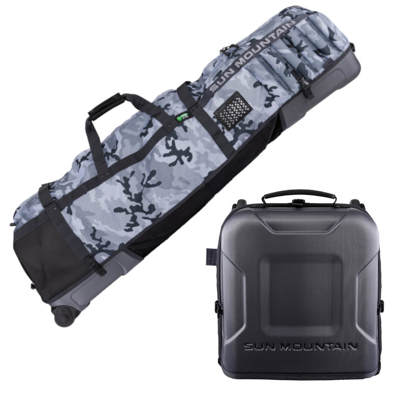 Sun Mountain Kube Travel Bag - Raptor/Steel