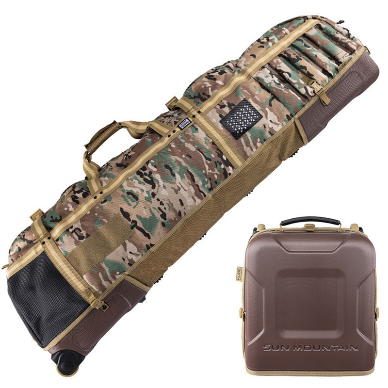 Sun Mountain Kube Travel Bag - Sand/Camo