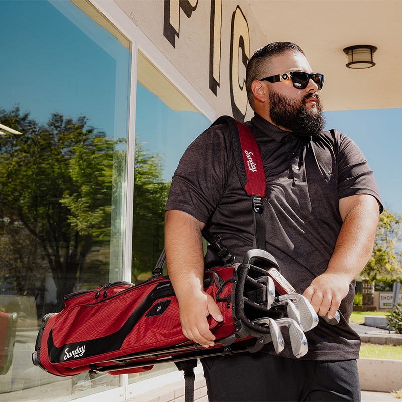 Sunday Golf El Camino Stand Bag - Ron Burgundy