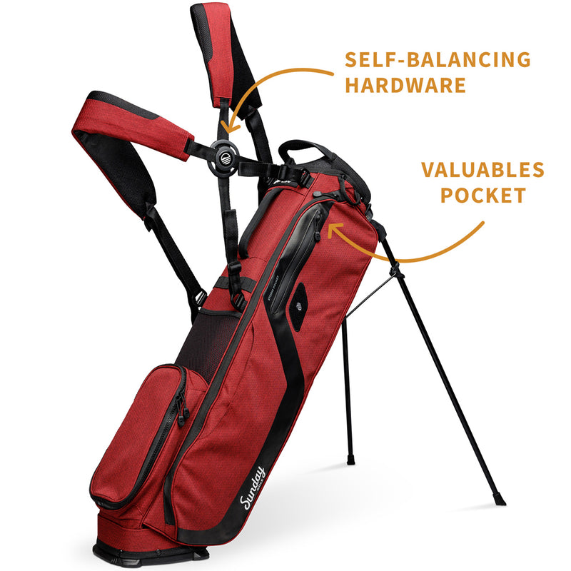 Sunday Golf El Camino Stand Bag - Ron Burgundy