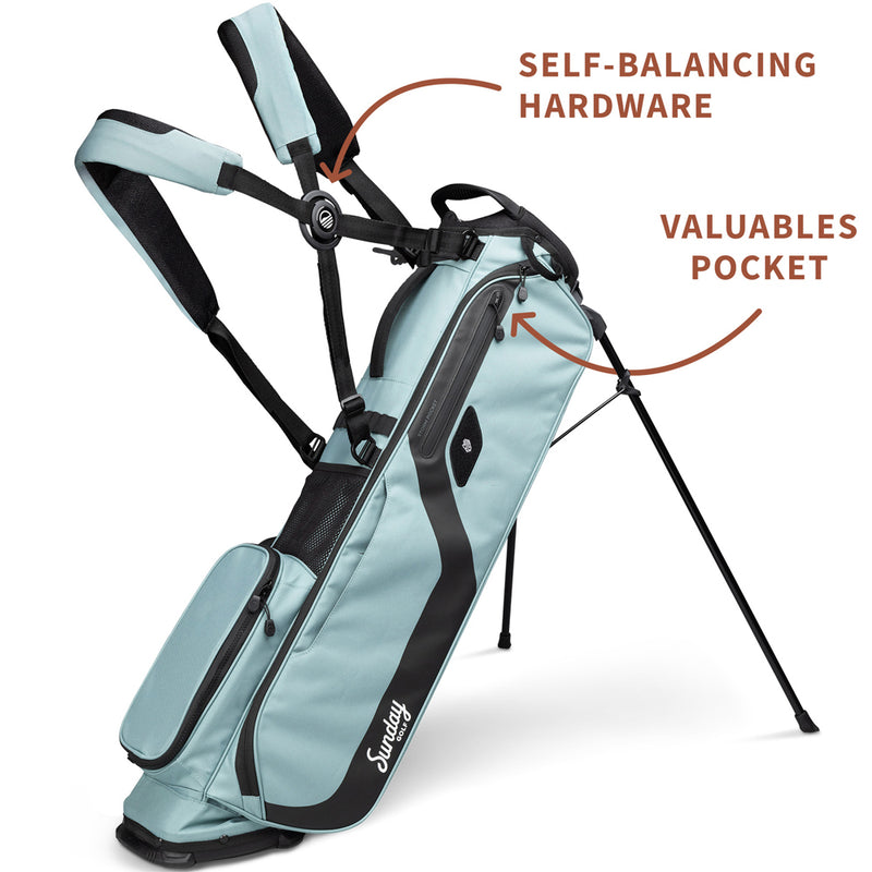 Sunday Golf El Camino Stand Bag - Seafoam