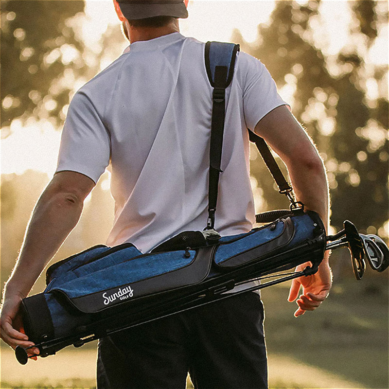 Sunday Golf Loma Pencil Stand Bag - Cobalt Blue