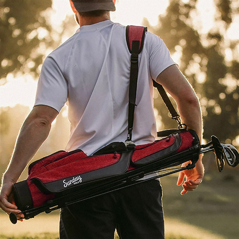 Sunday Golf Loma Pencil Stand Bag - Ron Burgundy