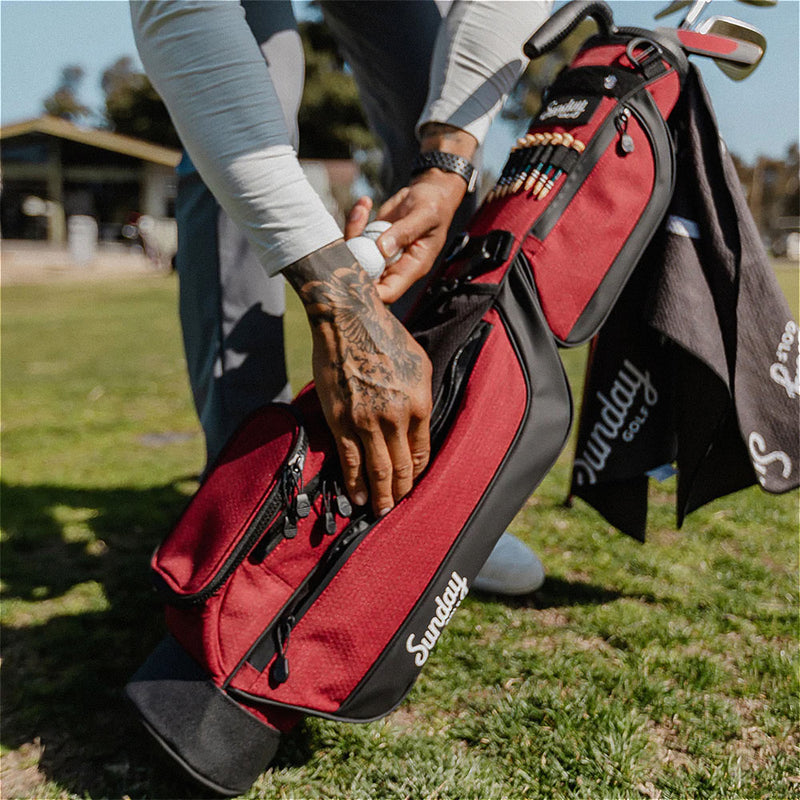 Sunday Golf Loma Pencil Stand Bag - Ron Burgundy