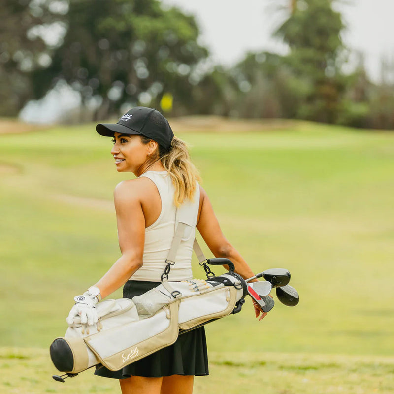 Sunday Golf Loma Pencil Stand Bag - Toasted Almond