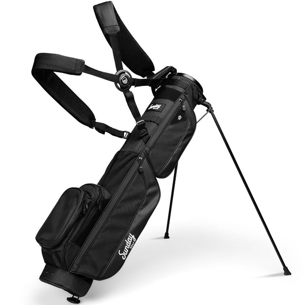 Sunday Golf Loma XL Pencil Stand Bag - Matte Black