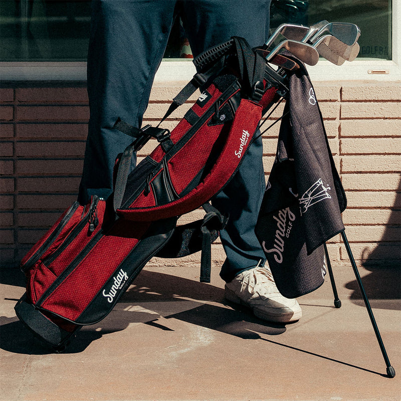 Sunday Golf Loma XL Pencil Stand Bag - Ron Burgundy