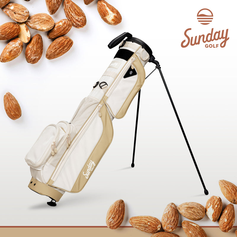 Sunday Golf Loma XL Pencil Stand Bag - Toasted Almond