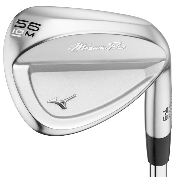 Mizuno Pro T-3 Wedge Soft White Satin Wedge - Steel