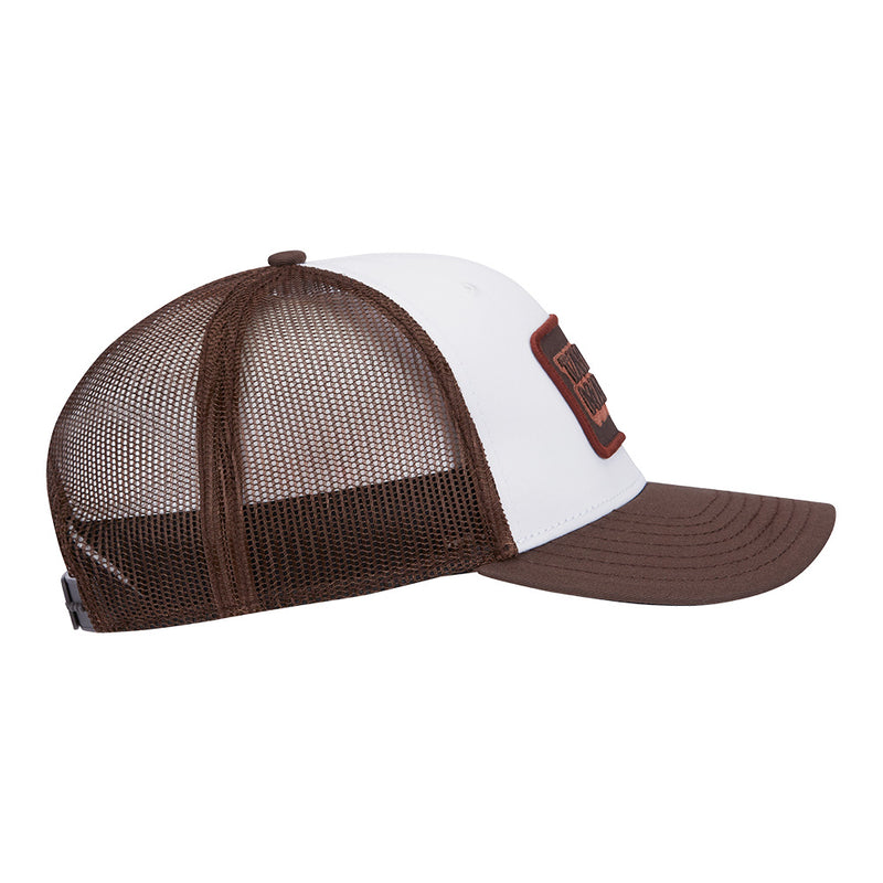 TaylorMade Retro Trucker Cap - Brown/White