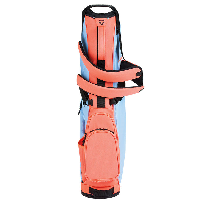 TaylorMade Flextech Carry Stand Bag - Light Blue/Coral