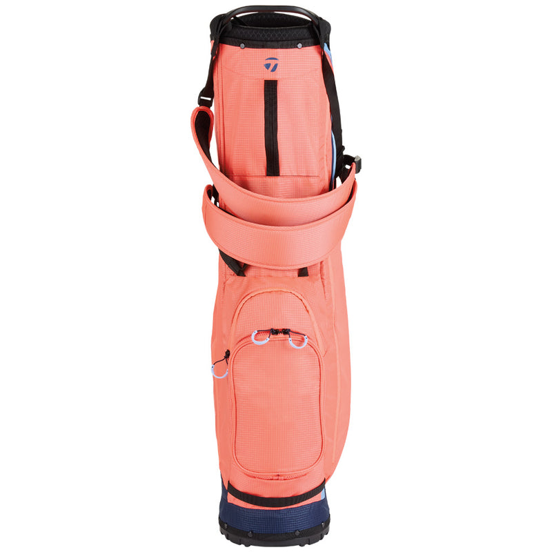 TaylorMade Flextech SuperLite Stand Bag - Coral/Navy