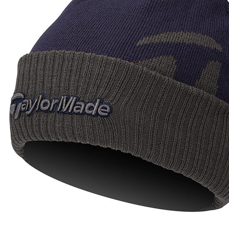 TaylorMade Bobble Beanie - Navy