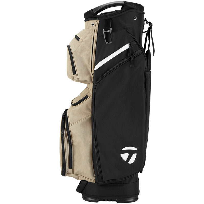 TaylorMade Cart Lite Cart Bag - Black/Tan