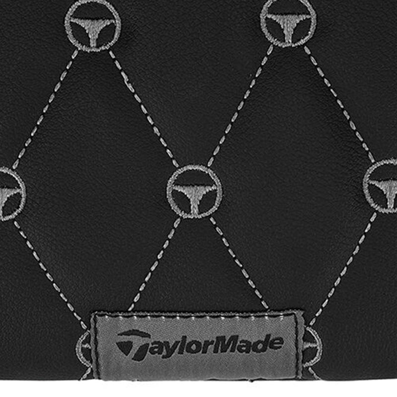 TaylorMade Patterned Mallet Headcover  - Black