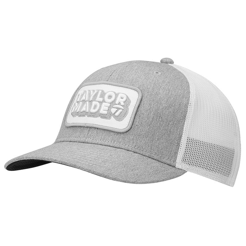 TaylorMade Retro Trucker Cap  - Grey/White