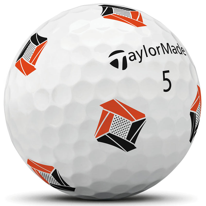 TaylorMade TP5 Pix 3.0 Golf Balls - White - 3 Ball Sleeve