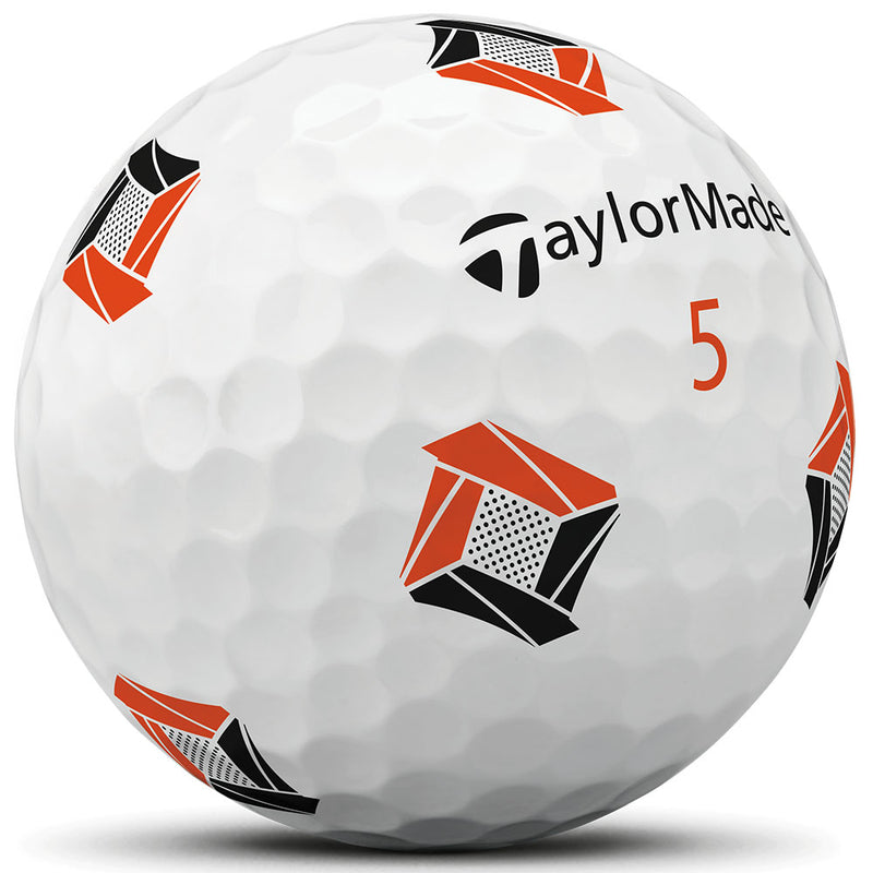 TaylorMade TP5x Pix 3.0 Golf Balls - White - 3 Ball Sleeve