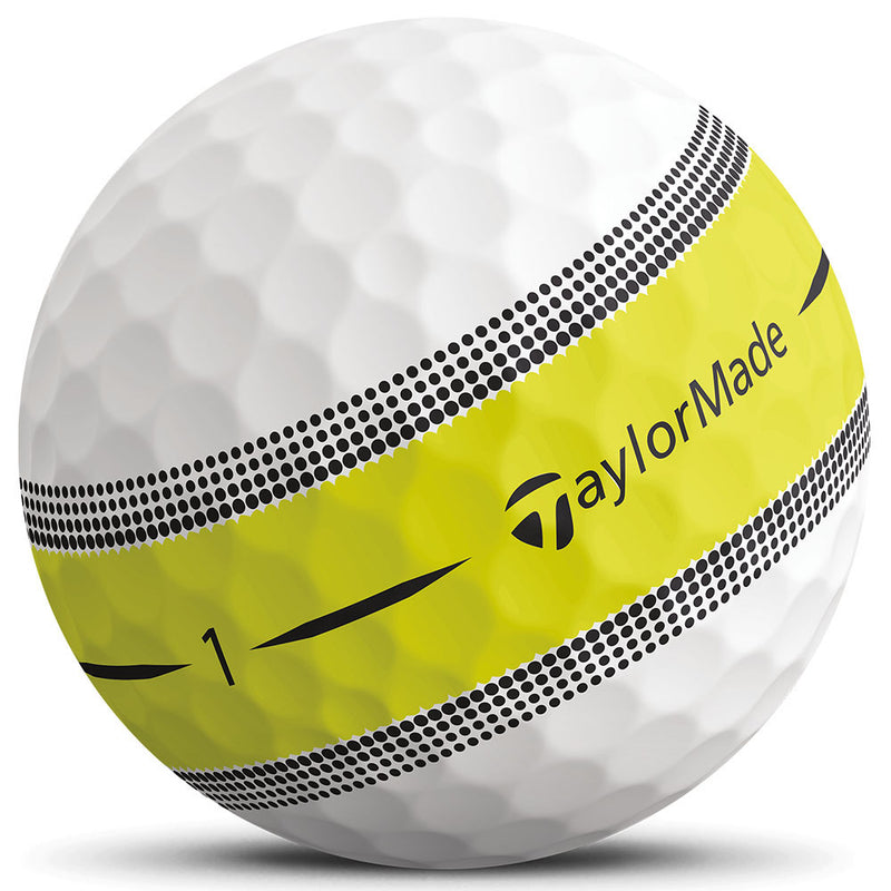 TaylorMade Tour Response Golf Balls - Stripe - 3-Ball Sleeve