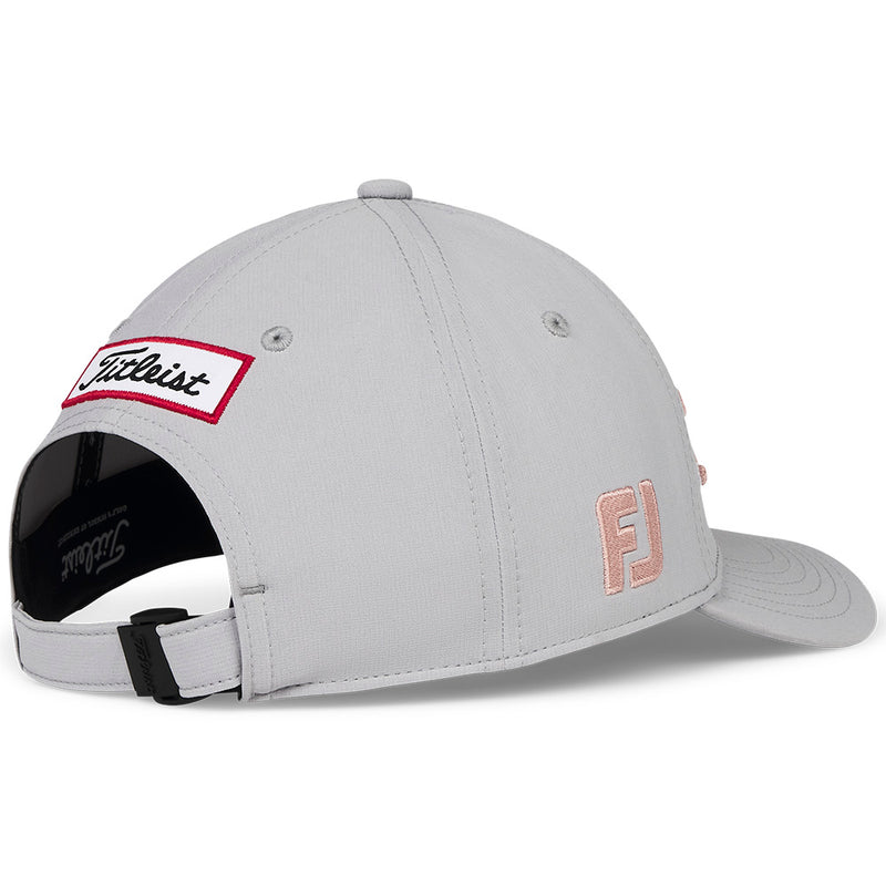 Titleist Junior Tour Performance Cap - Grey/Pink