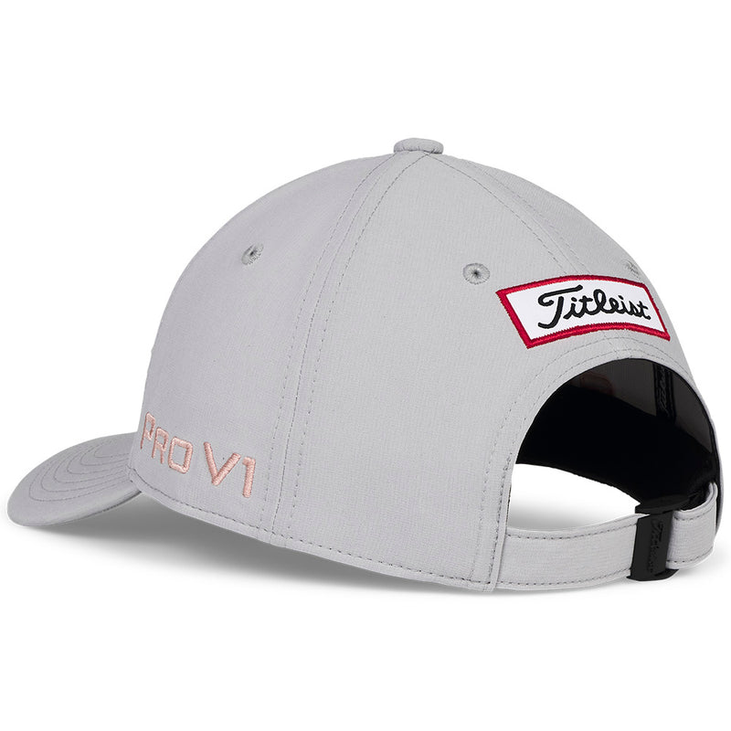 Titleist Junior Tour Performance Cap - Grey/Pink