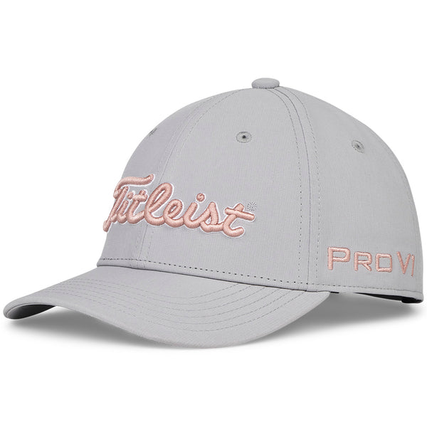 Titleist Junior Tour Performance Cap - Grey/Pink