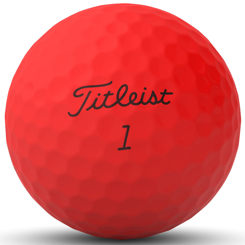 Titleist TruFeel Golf Balls - Red - 12 Pack