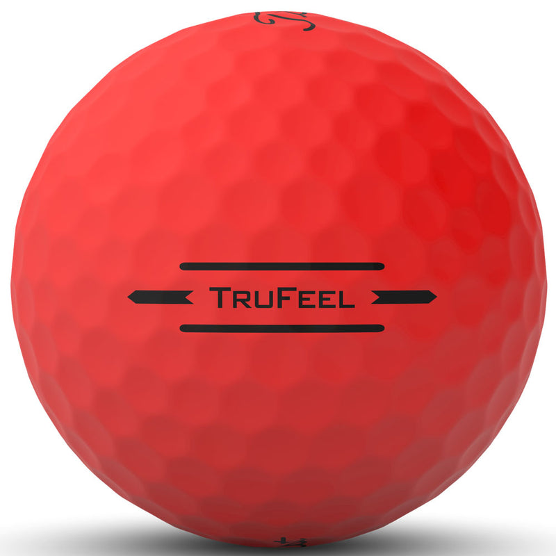 Titleist TruFeel Golf Balls - Red - 12 Pack