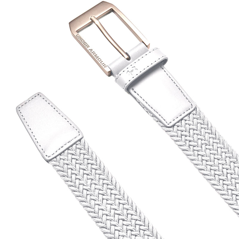 Under Armour Drive Braided Belt - White