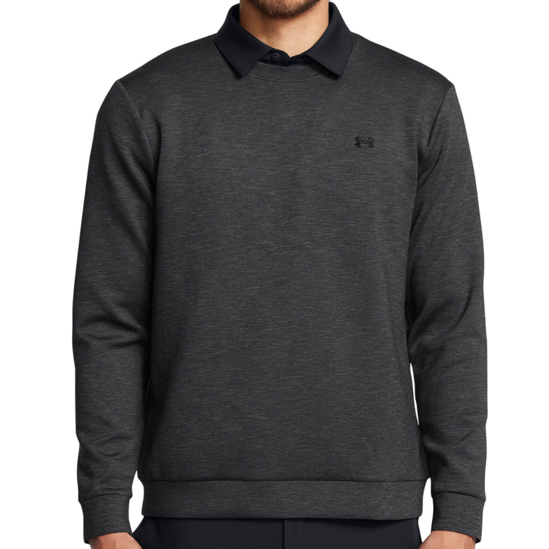 Under Armour Drive Midlayer Crewneck - Black/Anthracite