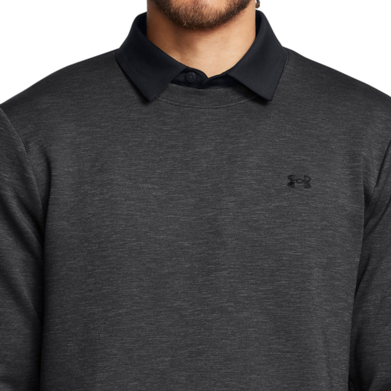 Under Armour Drive Midlayer Crewneck - Black/Anthracite