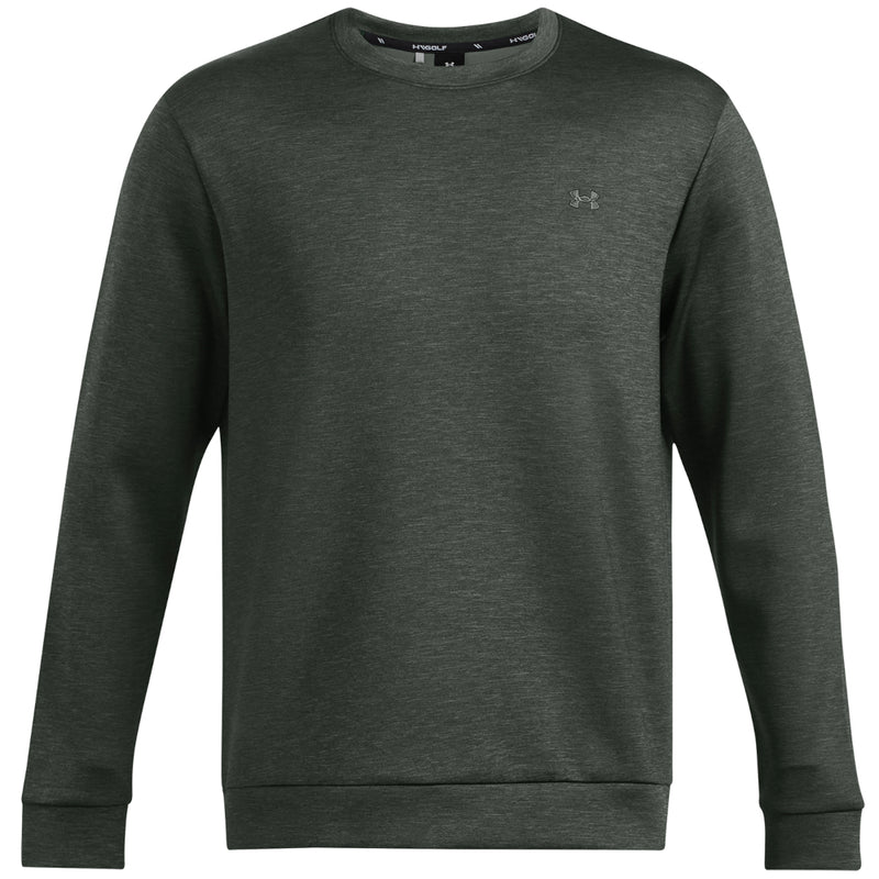 Under Armour Drive Midlayer Crewneck - Forest Green/Nordic Green