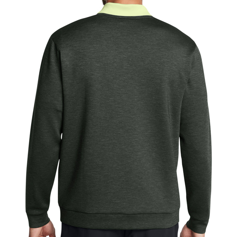 Under Armour Drive Midlayer Crewneck - Forest Green/Nordic Green