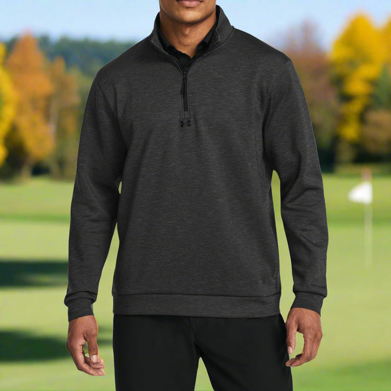 Under Armour Drive Midlayer Pullover - Black/Anthracite