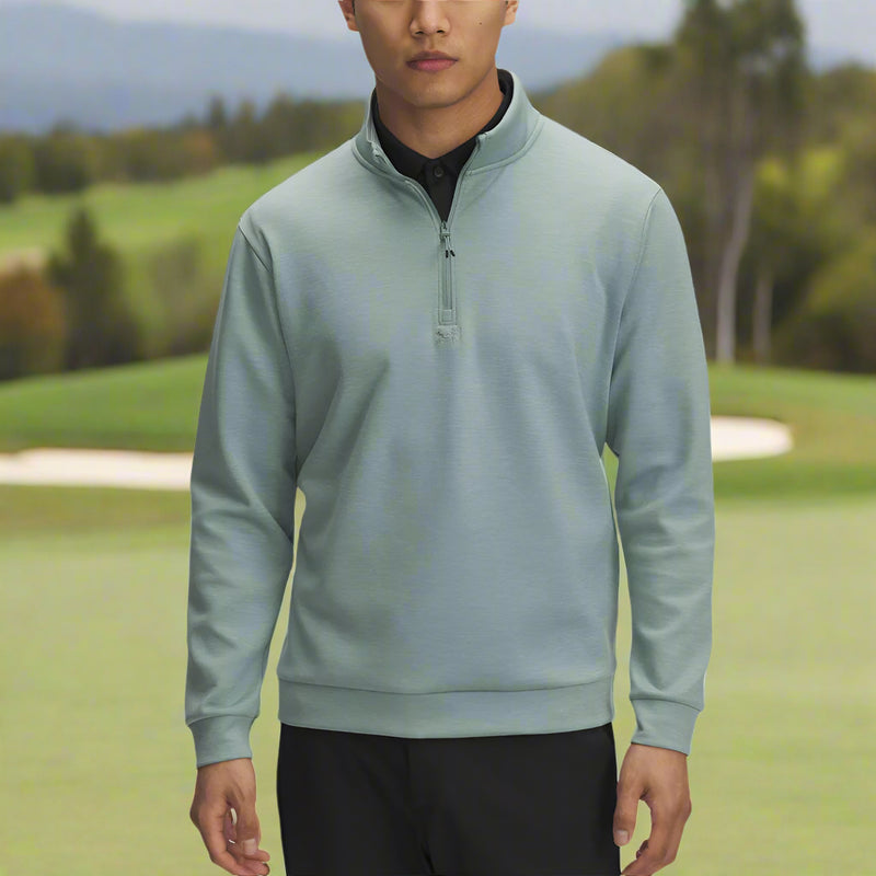 Under Armour Drive Midlayer Pullover - Silica Green/Hydro Green/Silica Green