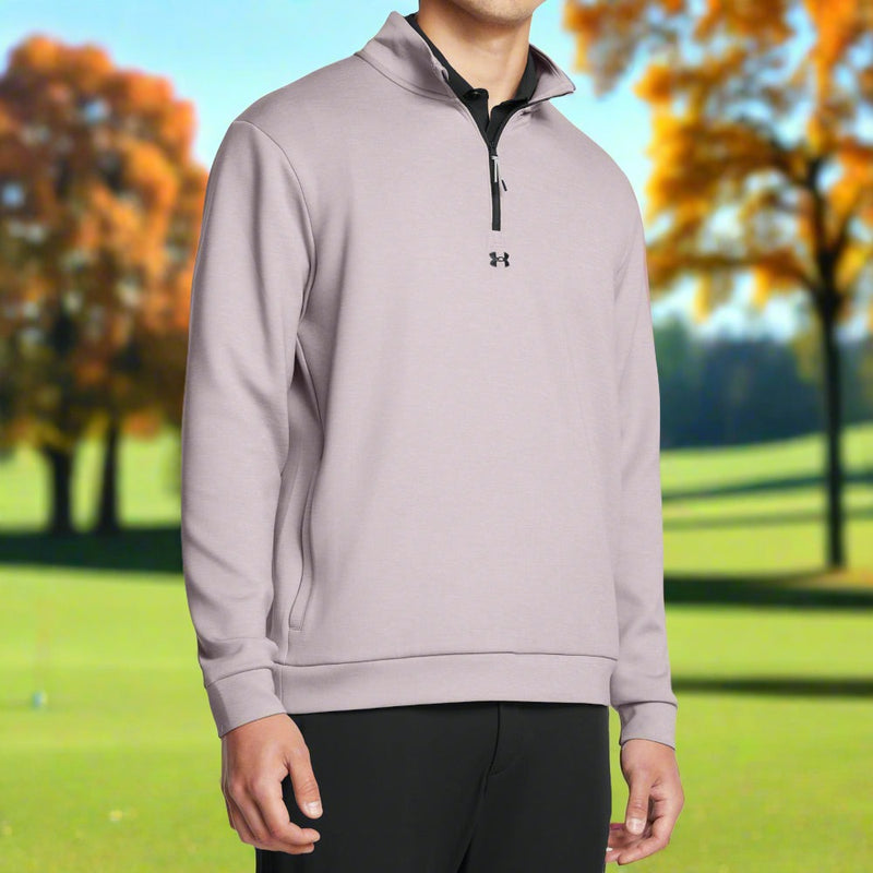 Under Armour Drive Midlayer Pullover - Tetra Gray/Gray Matter