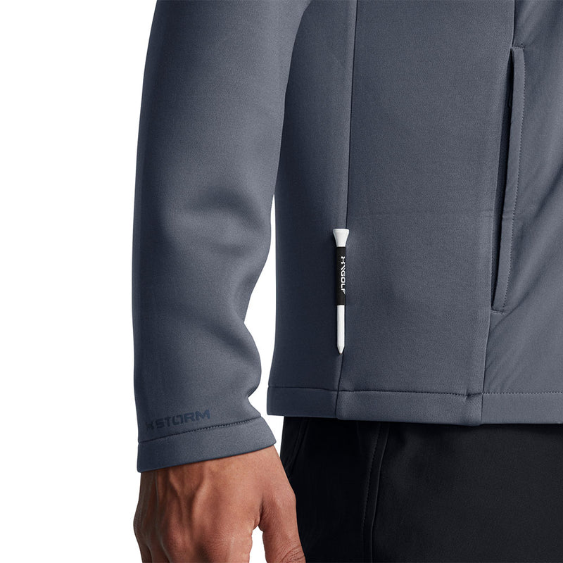 Under Armour Drive Pro Storm Hybrid 1/2 Zip Sweater - Downpour Gray