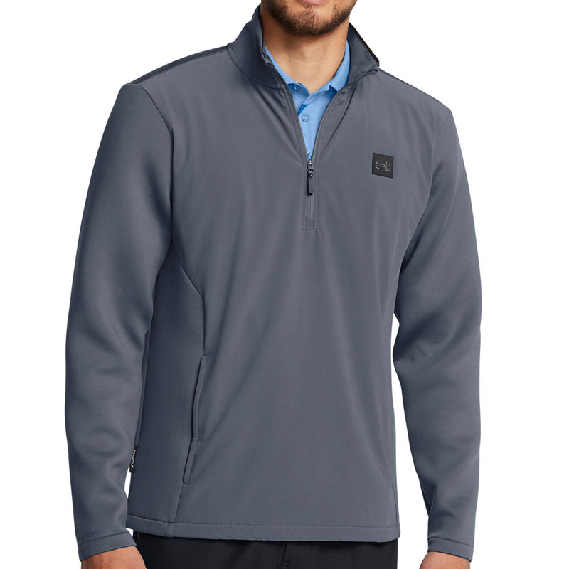 Under Armour Drive Pro Storm Hybrid 1/2 Zip Sweater - Downpour Gray