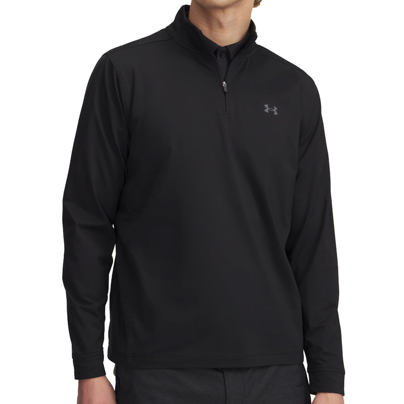 Under Armour Drive 1/4 Zip Pullover - Black/Castlerock