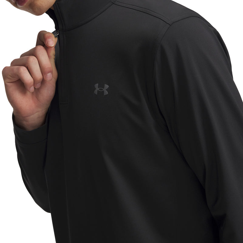 Under Armour Drive 1/4 Zip Pullover - Black/Castlerock