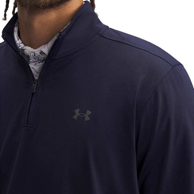 Under Armour Drive 1/4 Zip Pullover - Midnight Navy/Castlerock