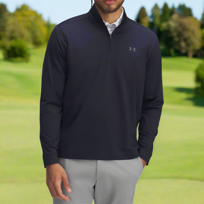 Under Armour Drive 1/4 Zip Pullover - Midnight Navy/Castlerock