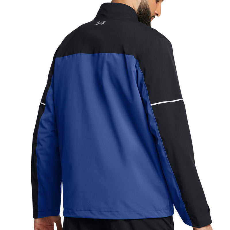 Under Armour Drive Rain Waterproof Jacket - Black/Tech Blue