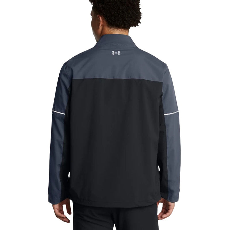 Under Armour Drive Rain Waterproof Jacket - Downpour Grey/Black