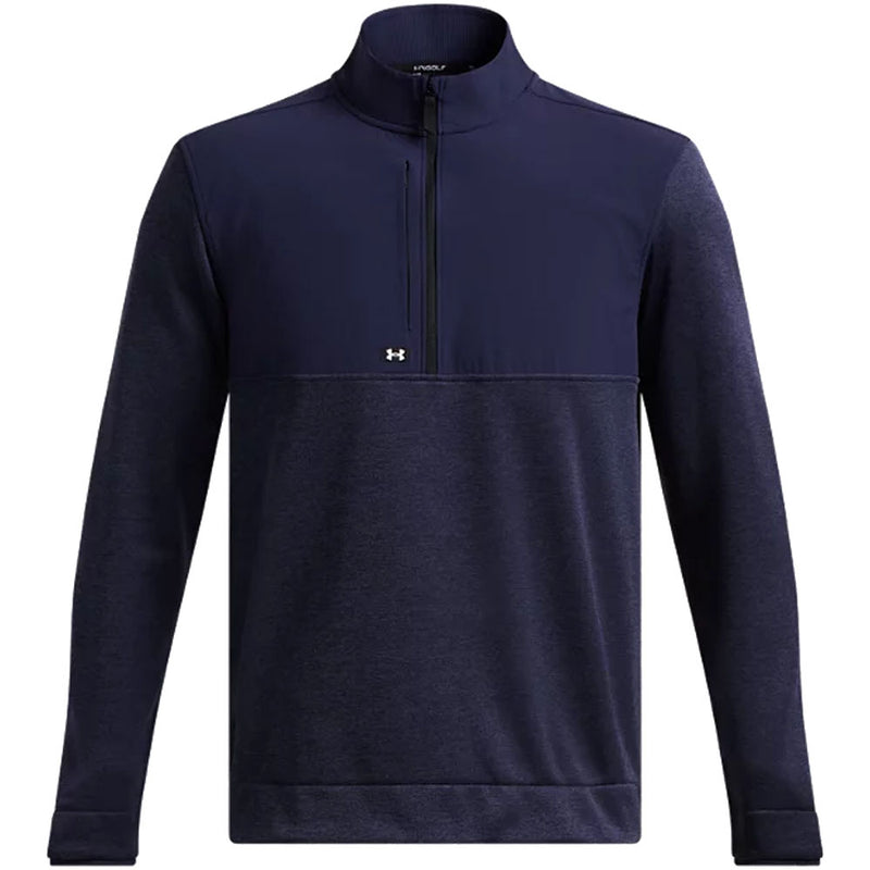 Under Armour Drive Storm Sweater Fleece 1/2 Zip - Midnight Navy/Downpour Gray