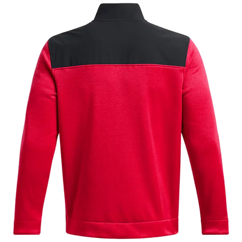 Under Armour Drive Storm Sweater Fleece 1/2 Zip - Red/Black