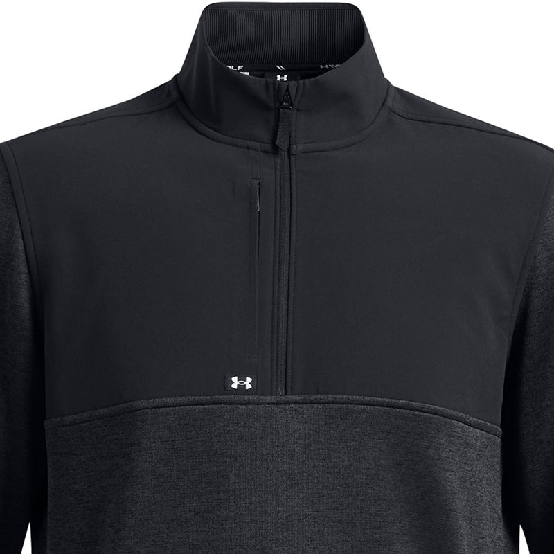 Under Armour Drive Storm Sweater Fleece 1/2 Zip - Black/Anthracite