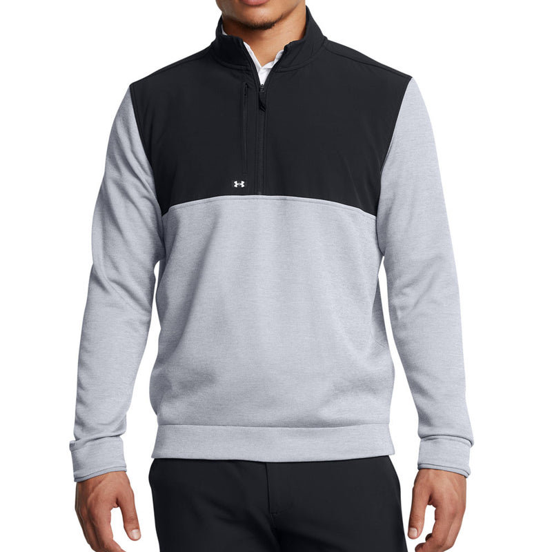 Under Armour Drive Storm Sweater Fleece 1/2 Zip - Steel/Mod Gray