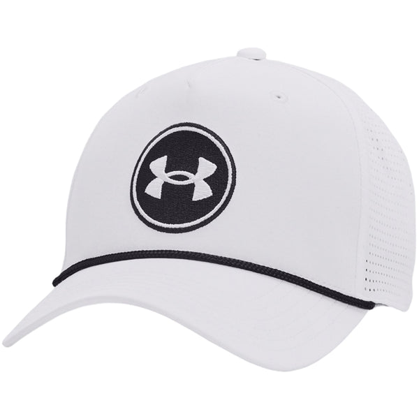 Under Armour Driver Snapback Cap - White/White